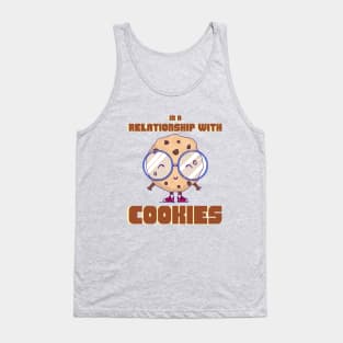 In a Relationship with Cookies! Cookie Fan Tank Top